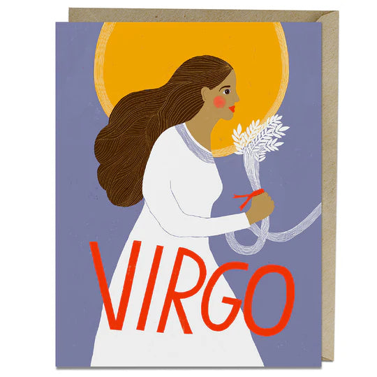 GREETING CARD - "VIRGO"