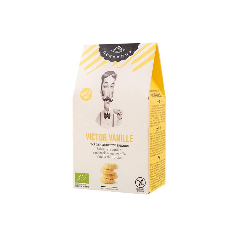 VICTOR VANILLA ORGANIC SHORTBREAD COOKIES