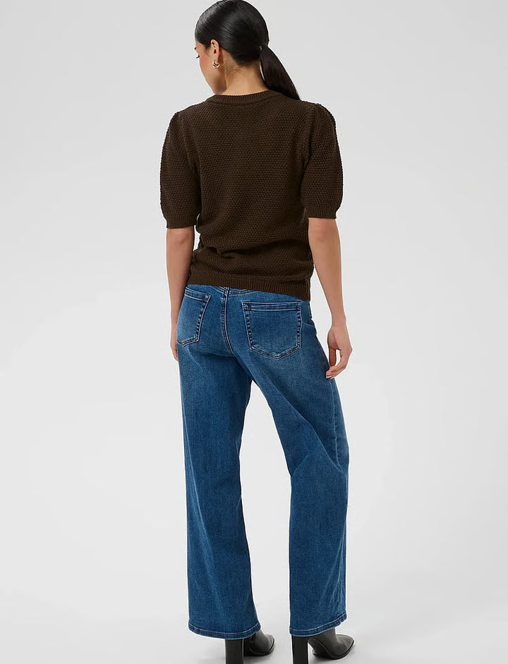 KAVIVIAN KNIT PULLOVER "COFFEE BEAN"