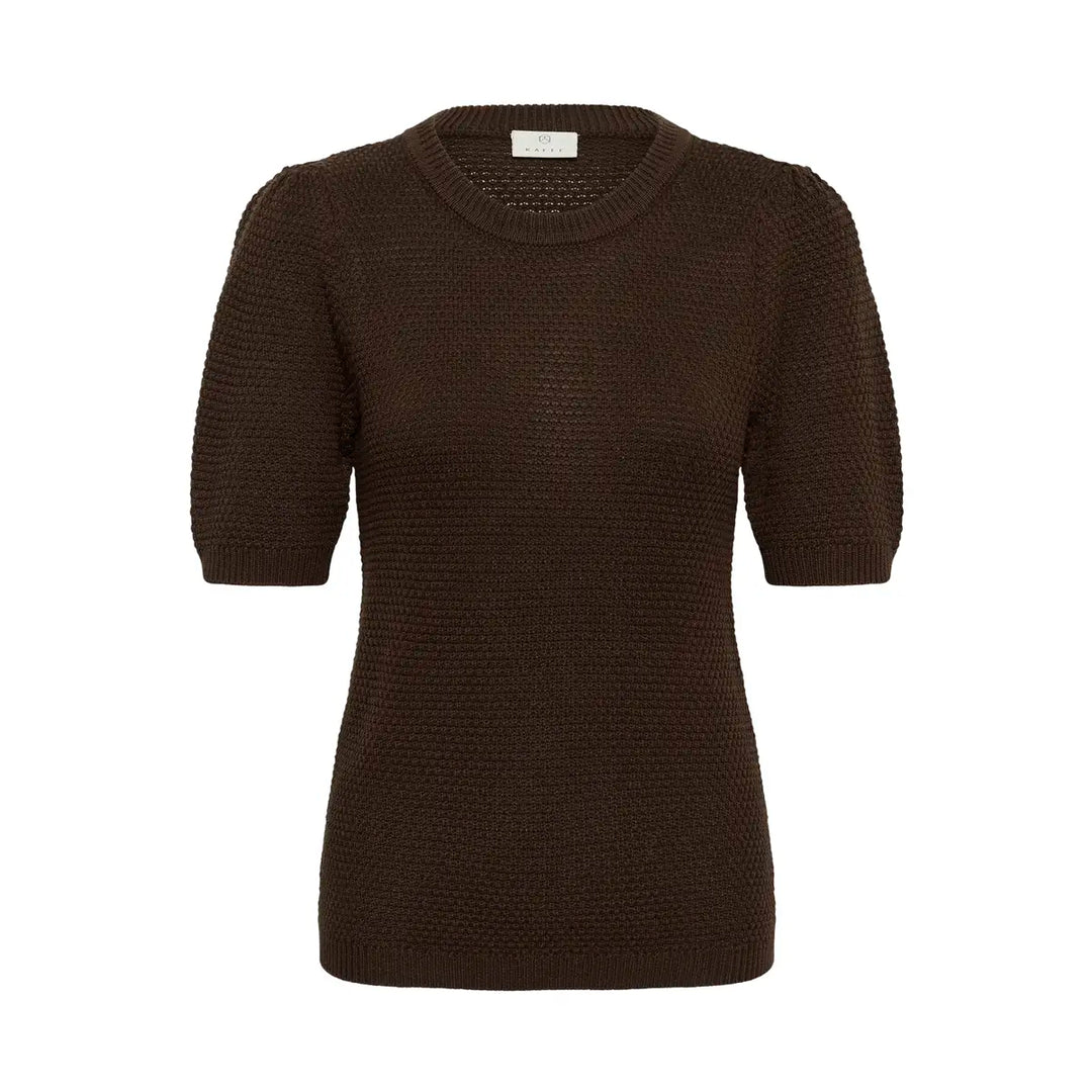 KAVIVIAN KNIT PULLOVER "COFFEE BEAN"