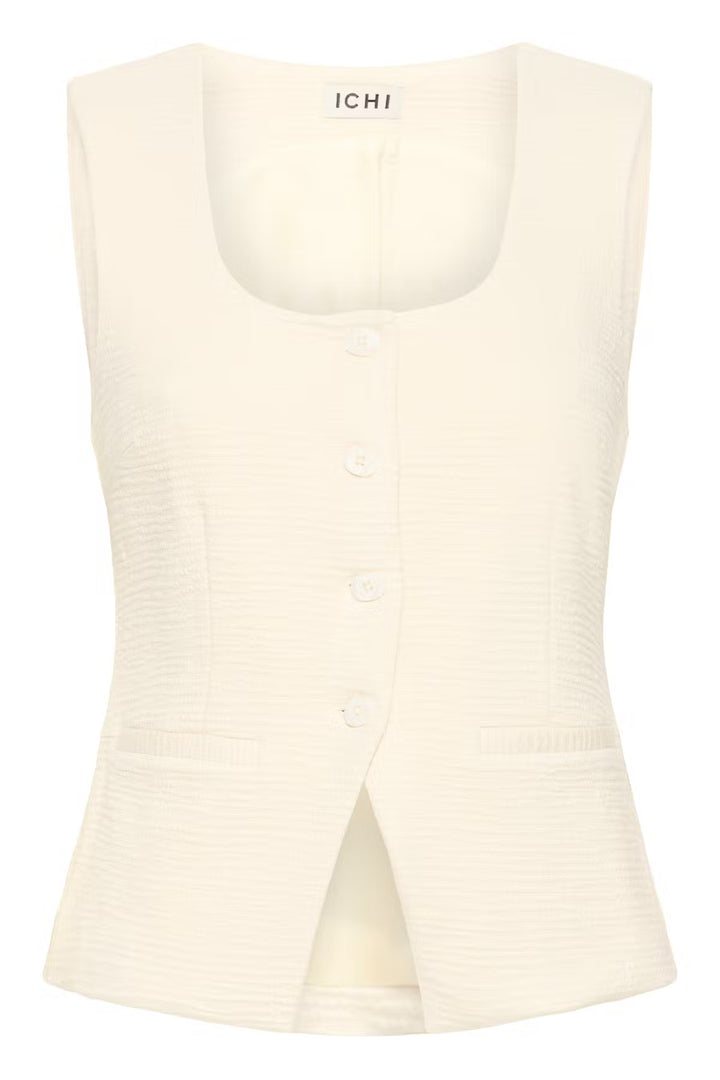 IHKATE LUMINA WAISTCOAT "ALMOND MILK"