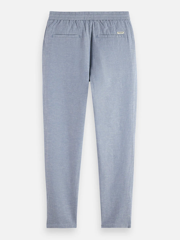 SEASONAL ESSENTIALS WARREN COTTON-LINEN TWILL JOGGERS "INFINITY"