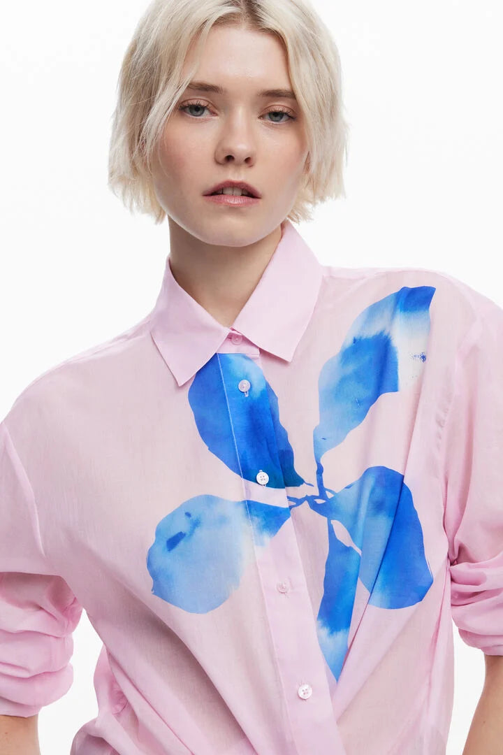 WATER FLOWER SHIRT DESIGNED BY M.CHRISTIAN LACROIX