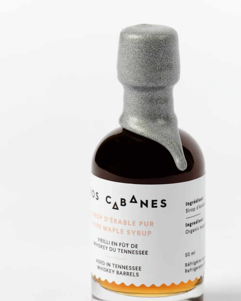 WHISKEY BARREL-AGED ORGANIC MAPLE SYRUP 50ML
