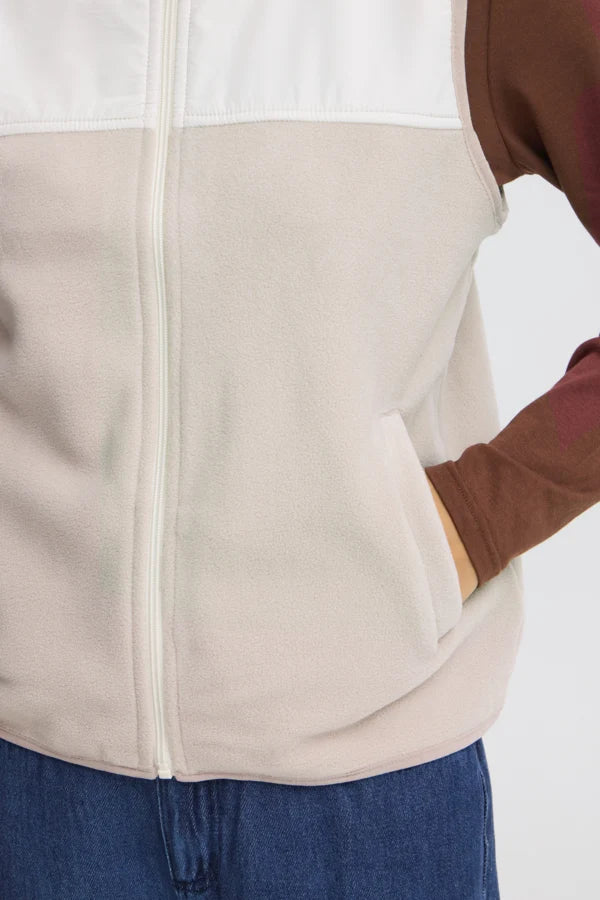FRFLEA VEST "WHISPER WHITE"