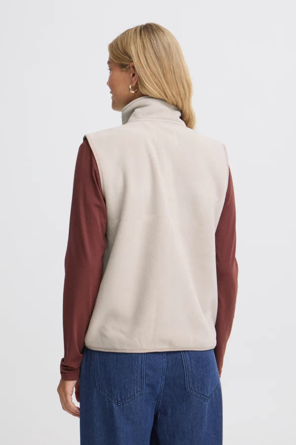 FRFLEA VEST "WHISPER WHITE"