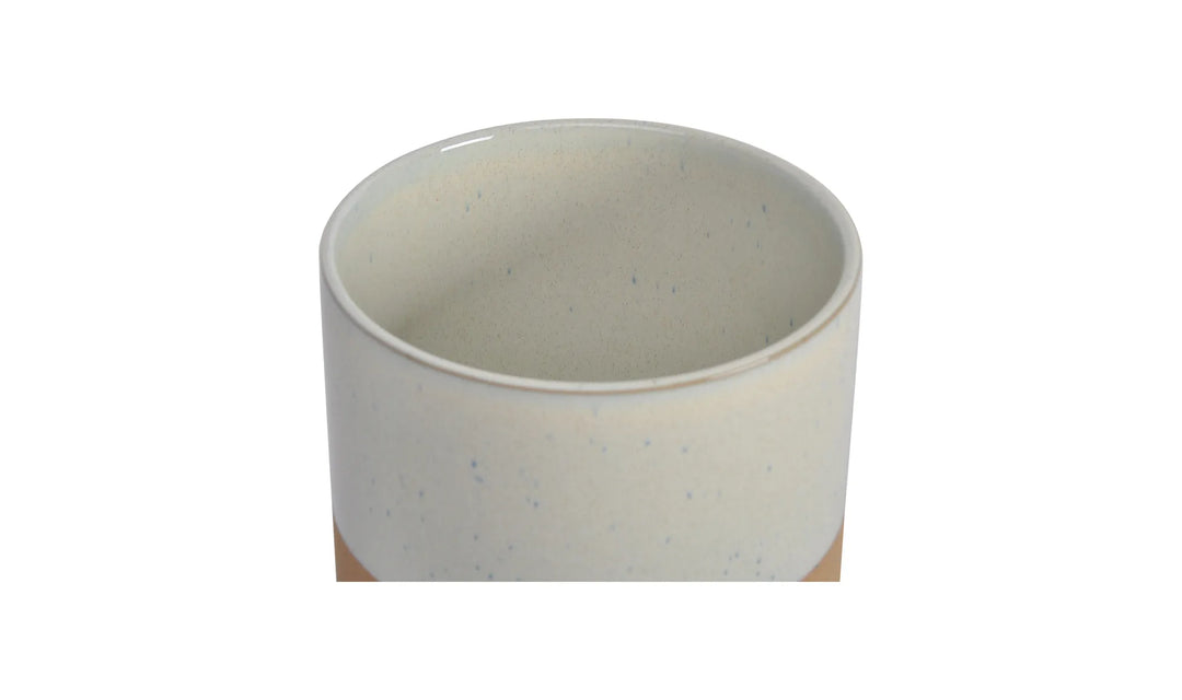 RUSTICA SMALL PLANTER 5IN "WHITE"