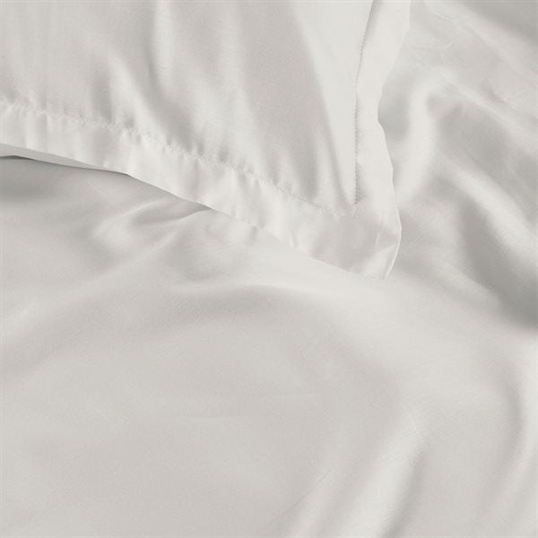 SMOOTHIES WHITE DUVET COVER DOUBLE/QUEEN + 2 PILLOW SHAMS