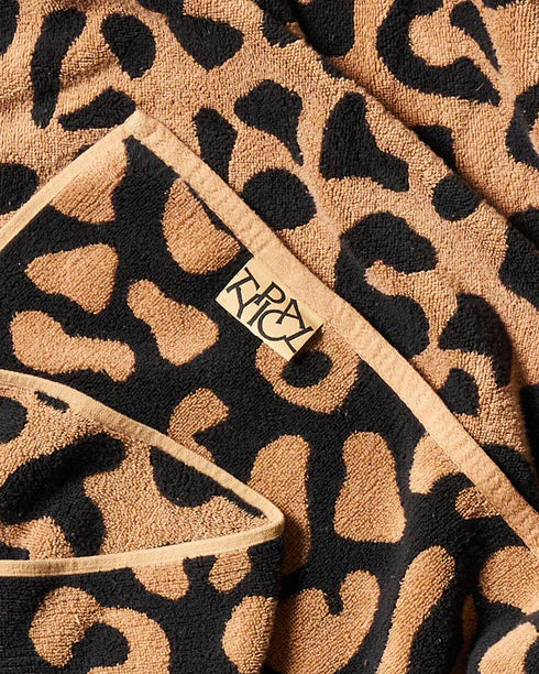 CLASSIC FACE TOWEL - LEOPARD (3 PACK)