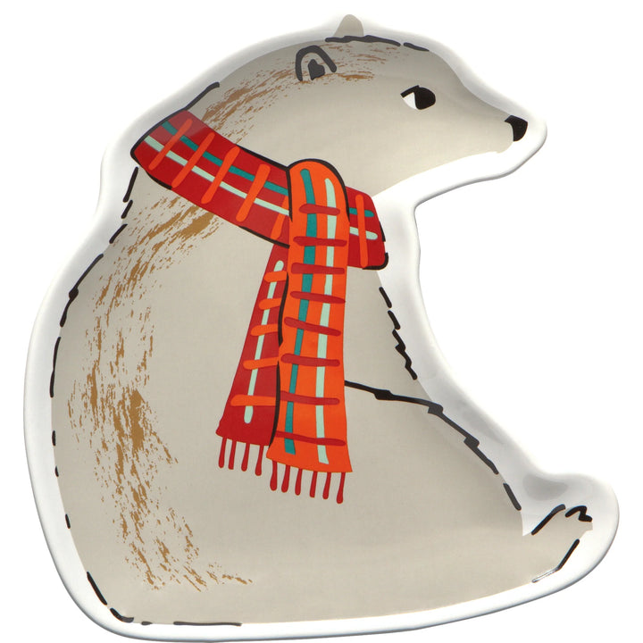 WINTER WILDERLAND SHAPED DISH