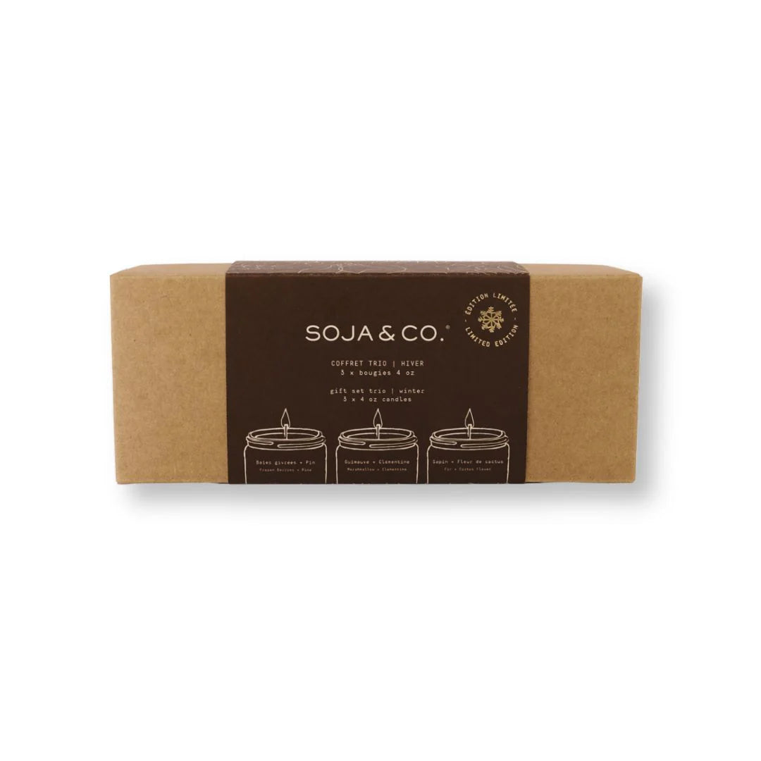 CANDLES TRIO GIFT SET - WINTER