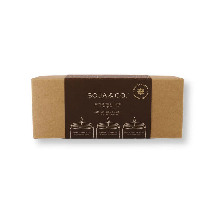 CANDLES TRIO GIFT SET - WINTER