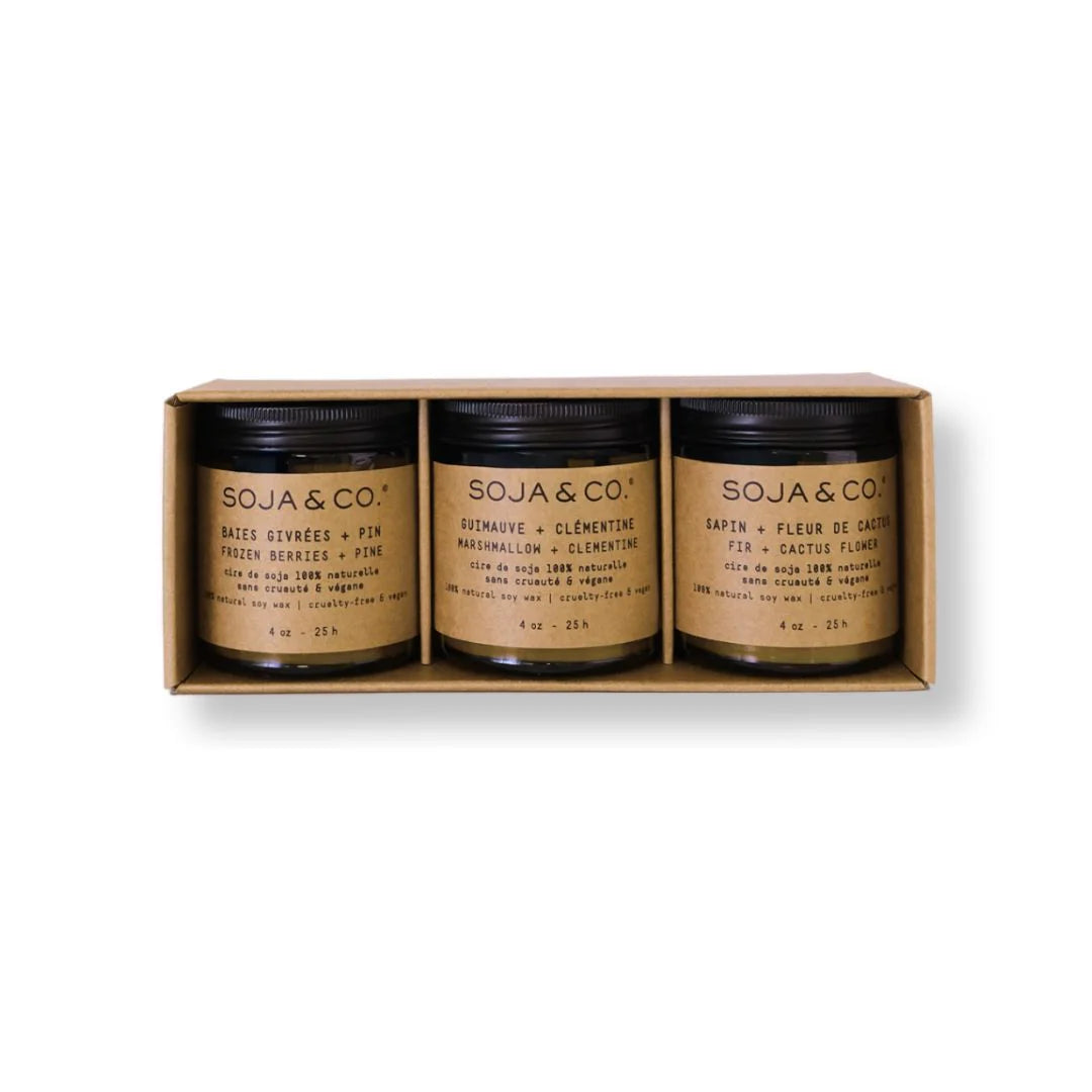 CANDLES TRIO GIFT SET - WINTER