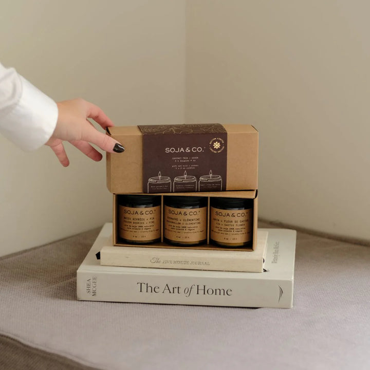 CANDLES TRIO GIFT SET - WINTER