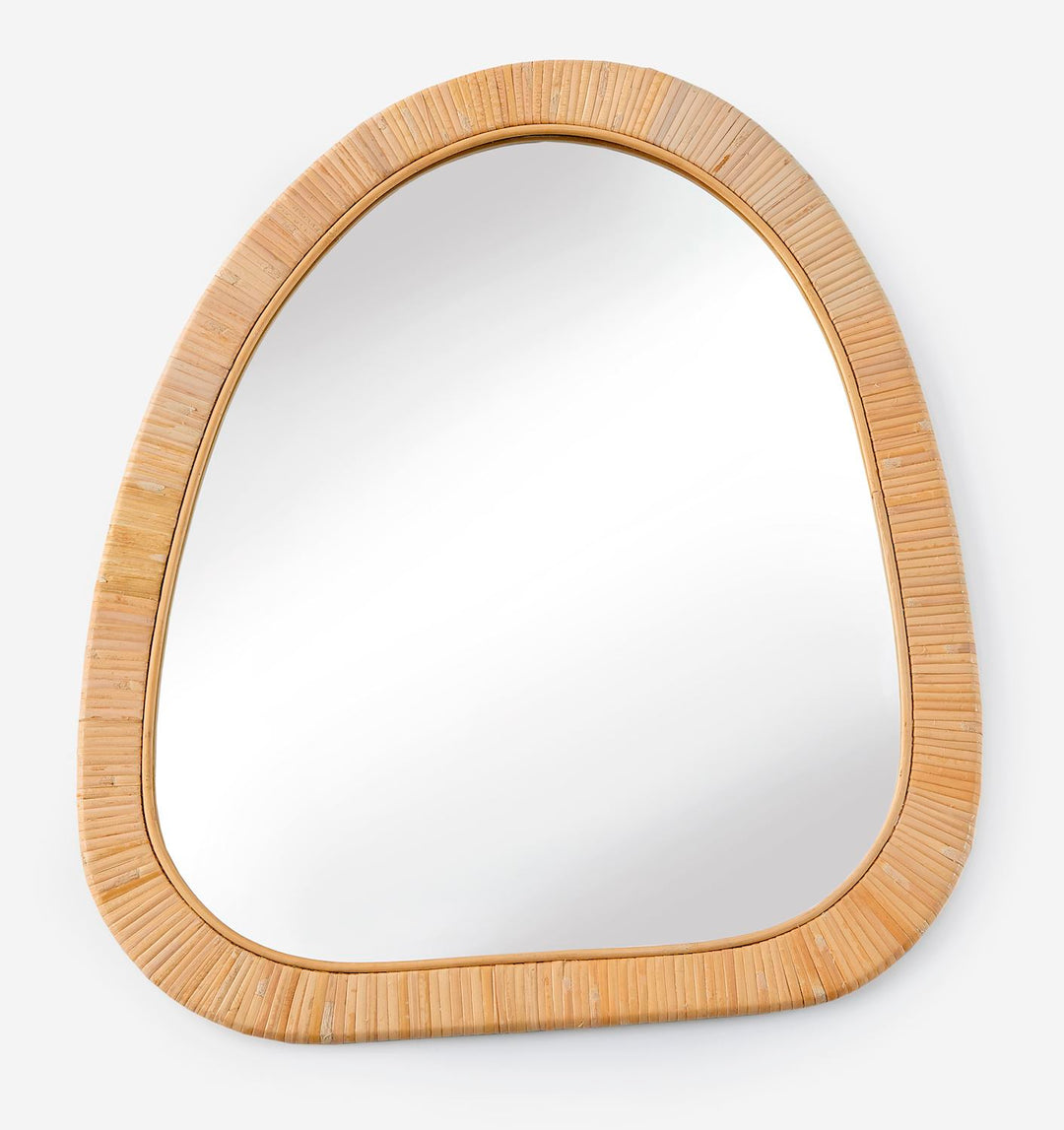 WOOD WALL MIRROR