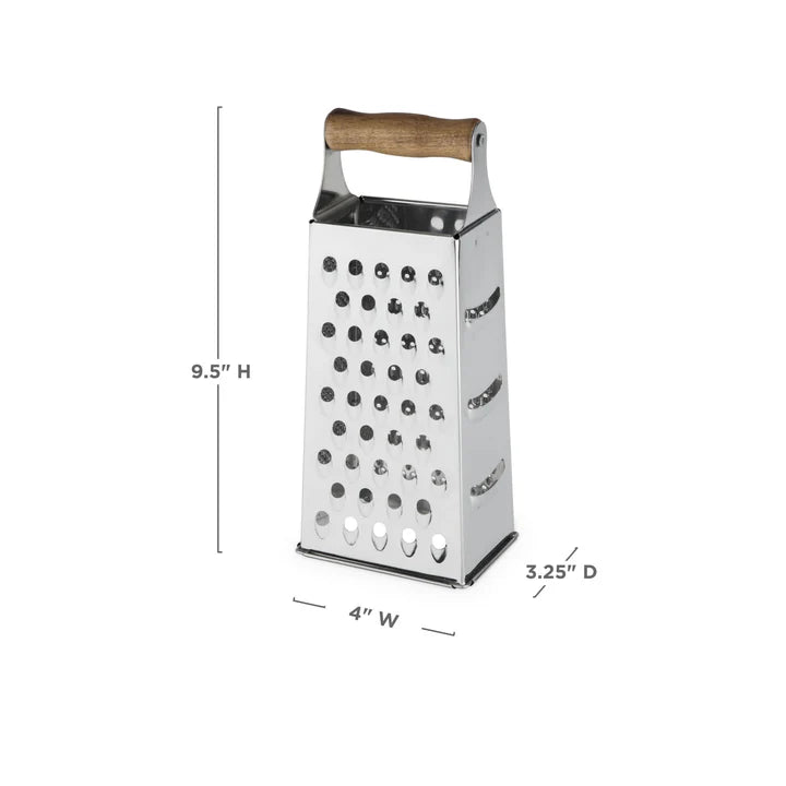 ACACIA WOOD HANDLED CHEESE GRATER