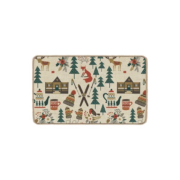 WINTER TIME POLY MAT 1.5X2.5 (45X75CM)