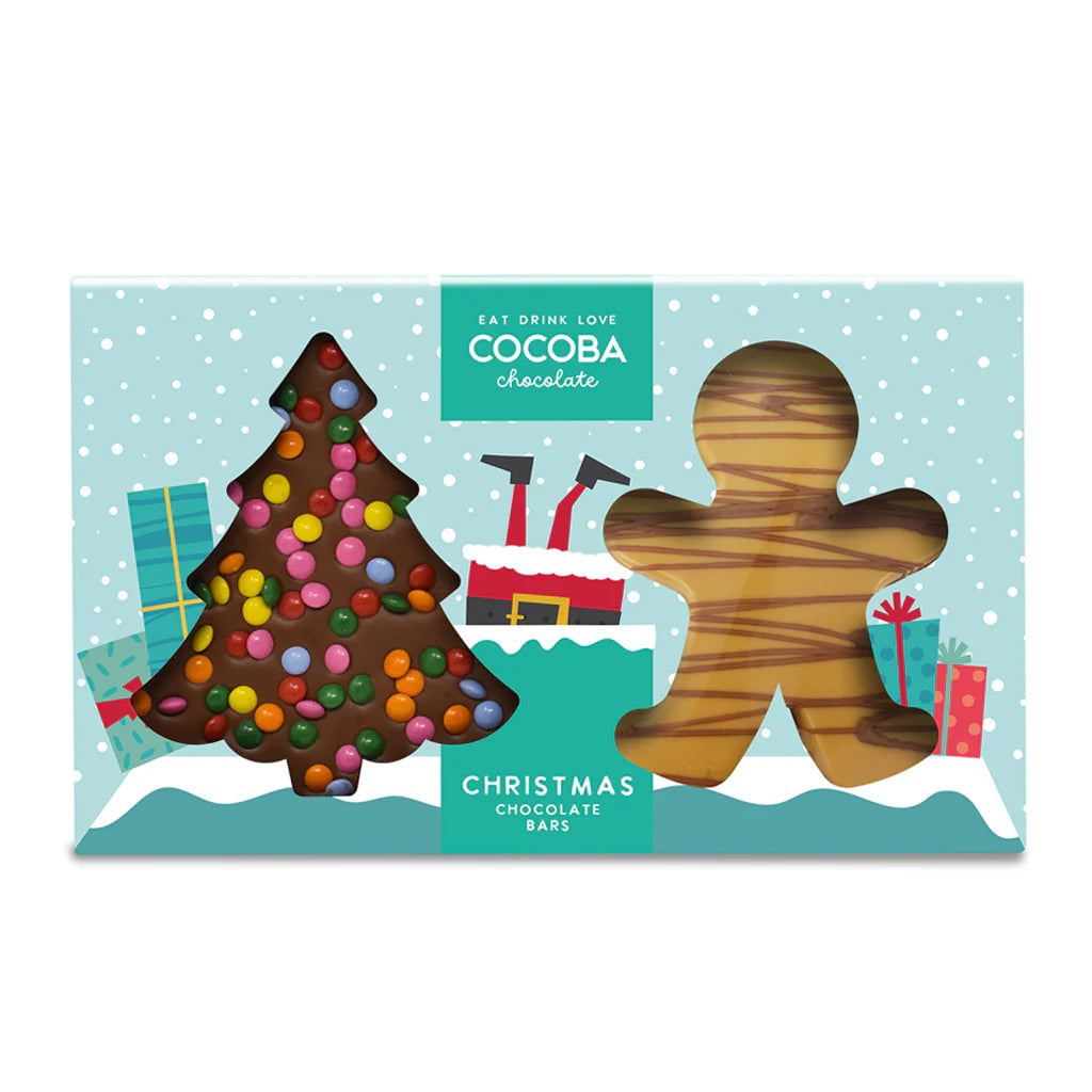 CHRISTMAS CHOCOLATE BAR SET 200G