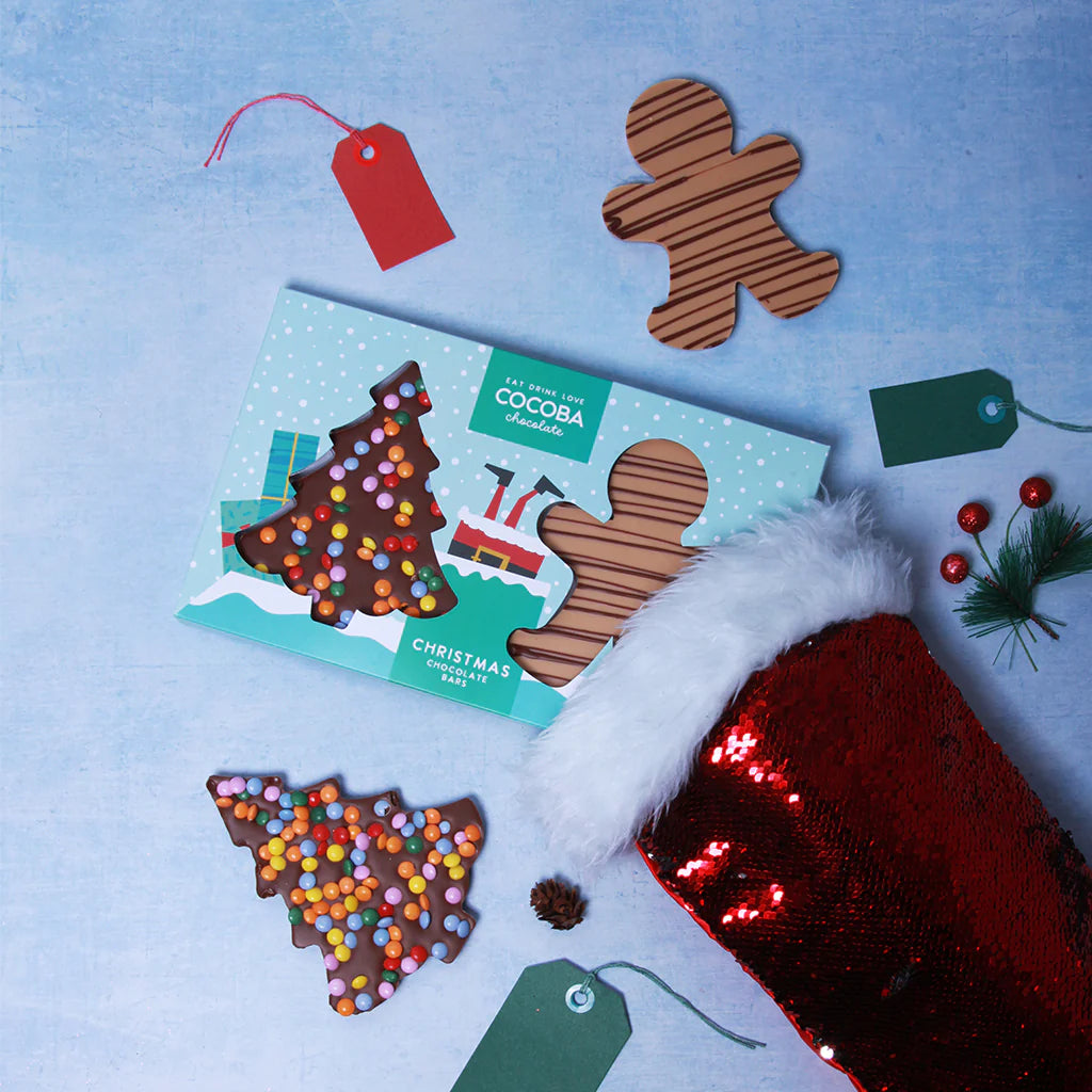 CHRISTMAS CHOCOLATE BAR SET 200G