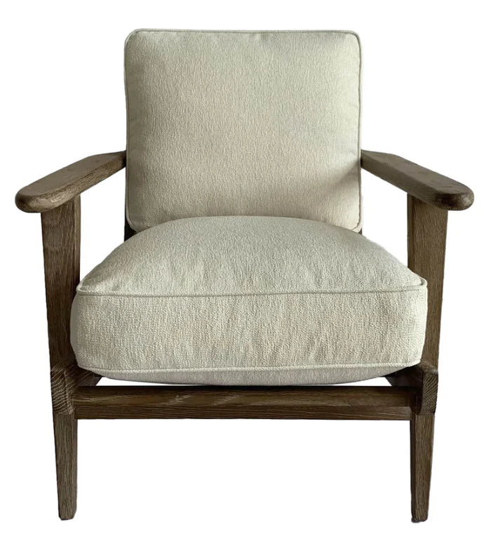 YALE ARM CHAIR "PERFORMANCE WHITE"