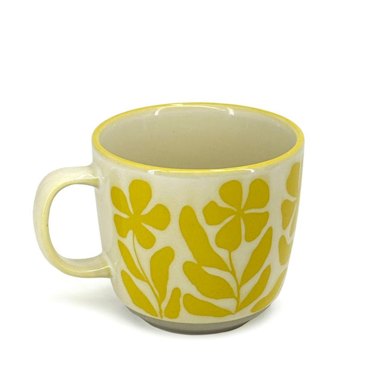 TROPICAL MUG - YELLOW 590ML