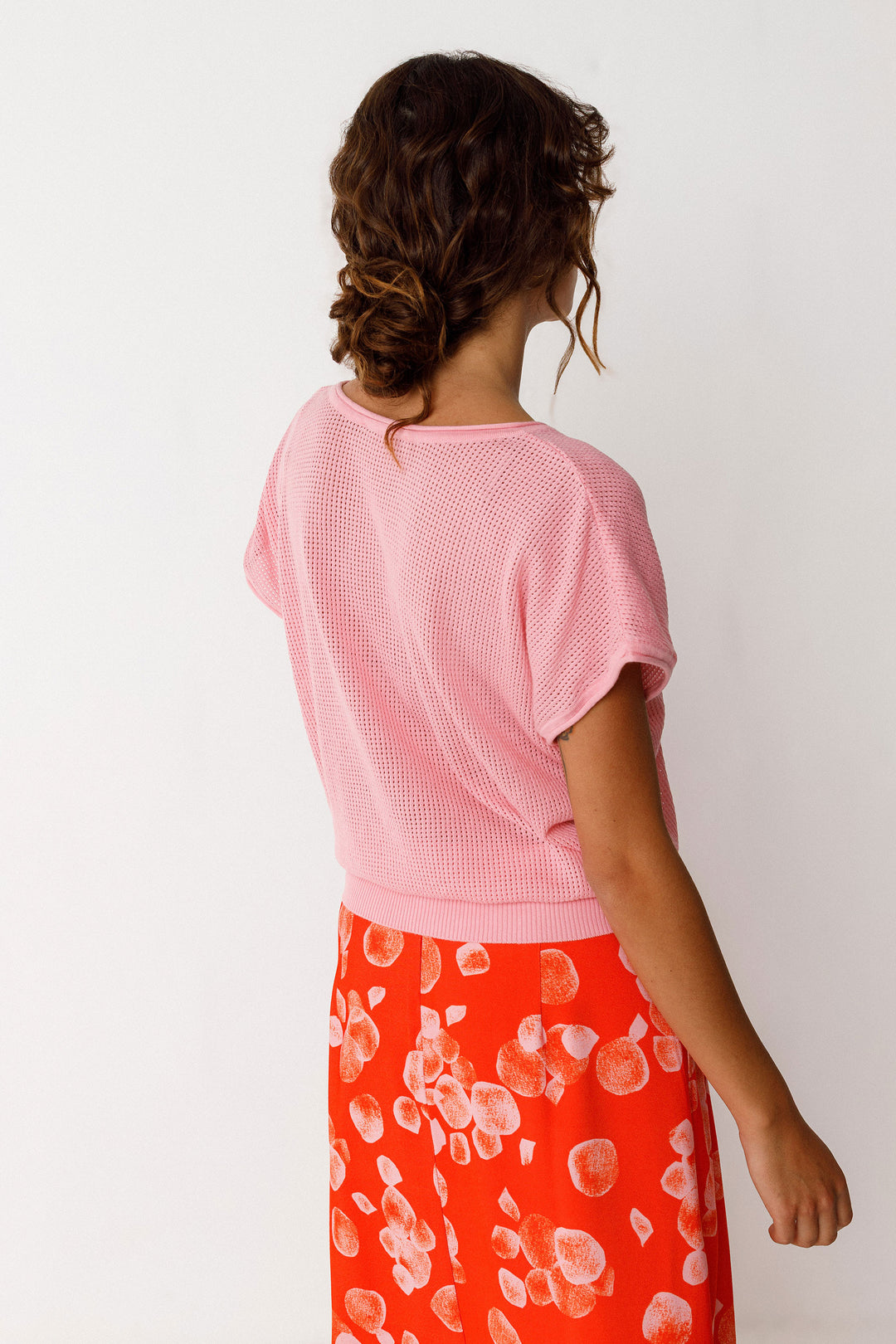ZELIA-GOTS T-SHIRT PINK
