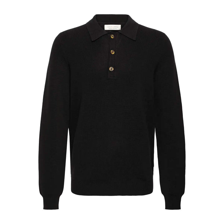 CFABEL MILANO KNIT POLO "BLACK BEAUTY"