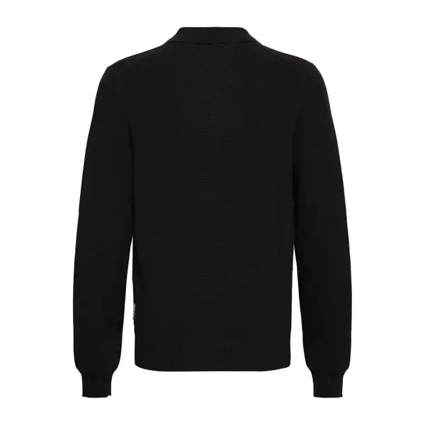 CFABEL MILANO KNIT POLO "BLACK BEAUTY"