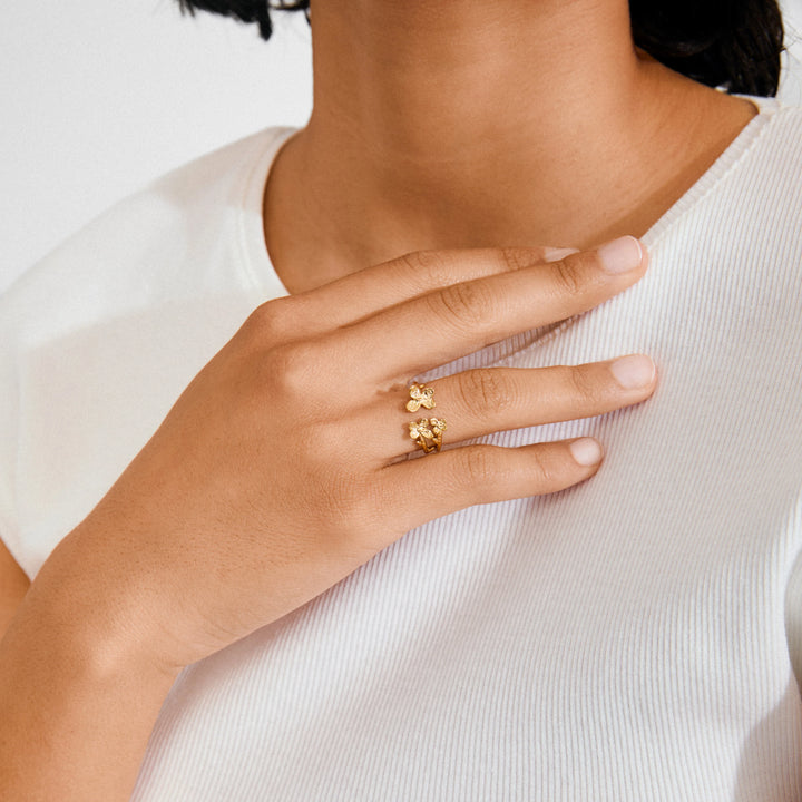 AJANI RING (W) "GOLD PLATED"