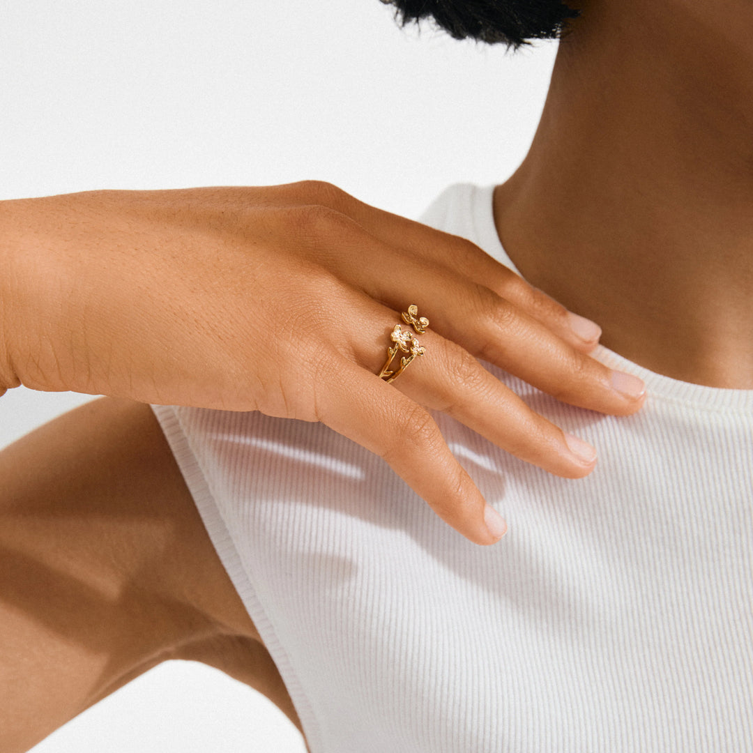 AJANI RING (W) "GOLD PLATED"
