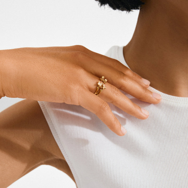AJANI RING (W) "GOLD PLATED"