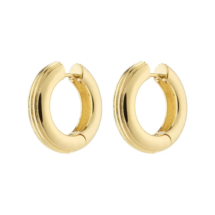 ALAINA Hoop Earrings "Gold"