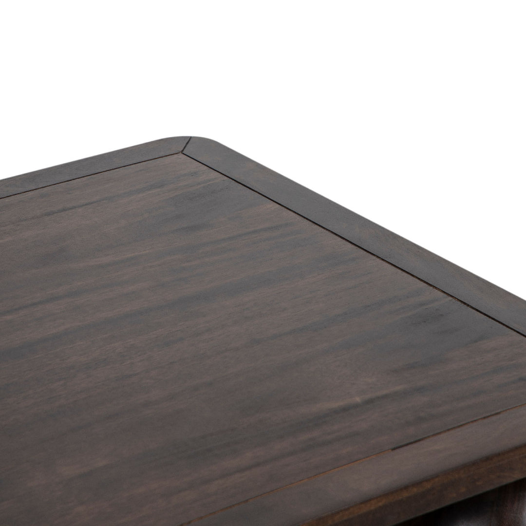 ALIDA MANGO WOOD SQUARE COFFEE TABLE