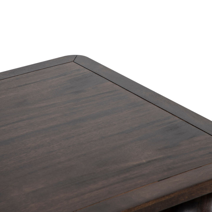 ALIDA MANGO WOOD SQUARE COFFEE TABLE