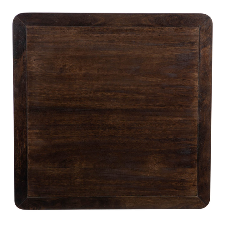 ALIDA MANGO WOOD SQUARE COFFEE TABLE