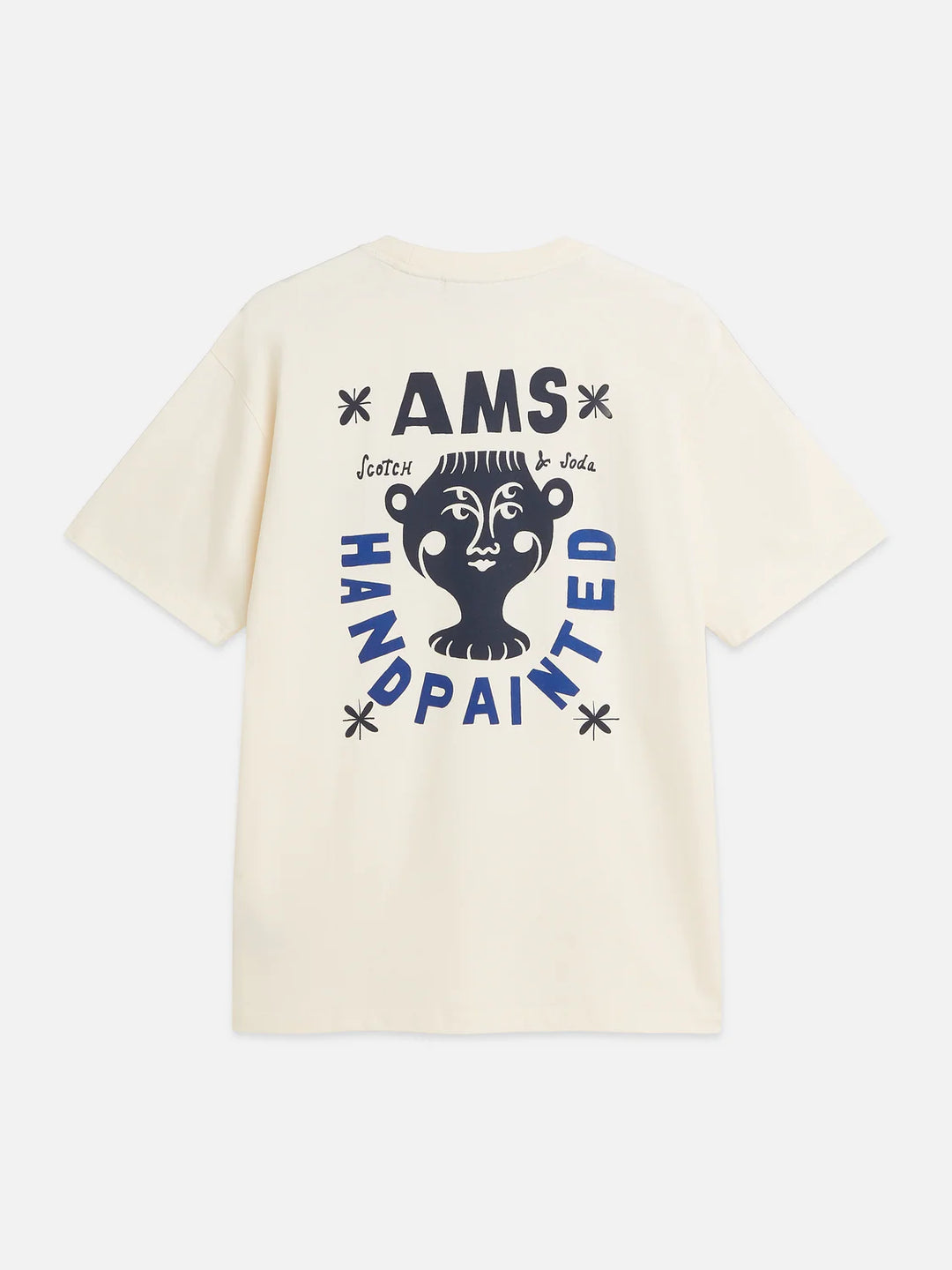 FRONT AND BACK ARTWORK RELAXED T-SHIRT "EGGNOG"