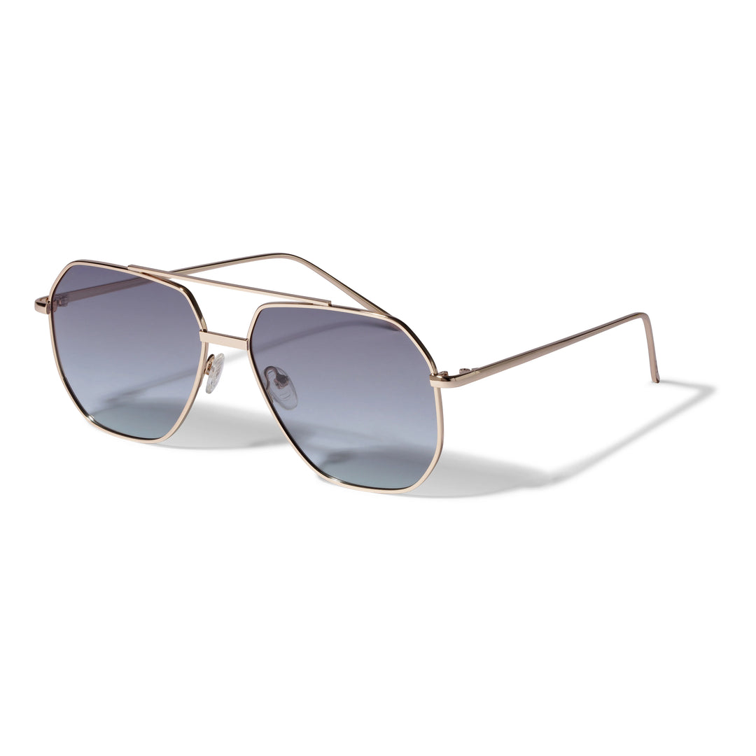 ANA SUNGLASSES "GREY/GOLD"