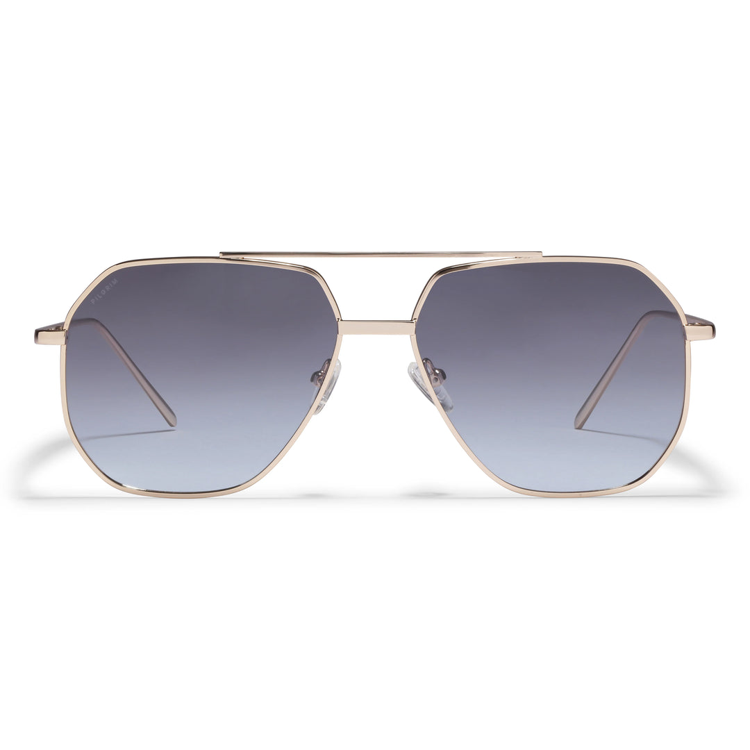 ANA SUNGLASSES "GREY/GOLD"