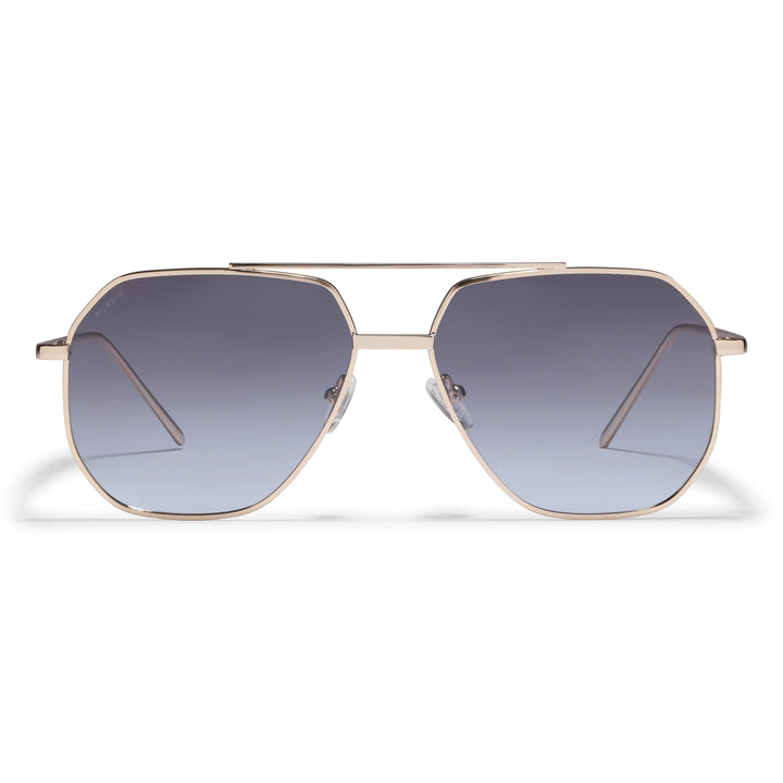 ANA SUNGLASSES "GREY/GOLD"
