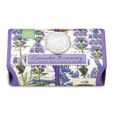 LAVENDER ROSEMARY LARGE BATH SOAP BAR