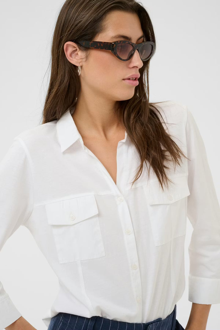 ANISEPW SHIRT "BRIGHT WHITE"