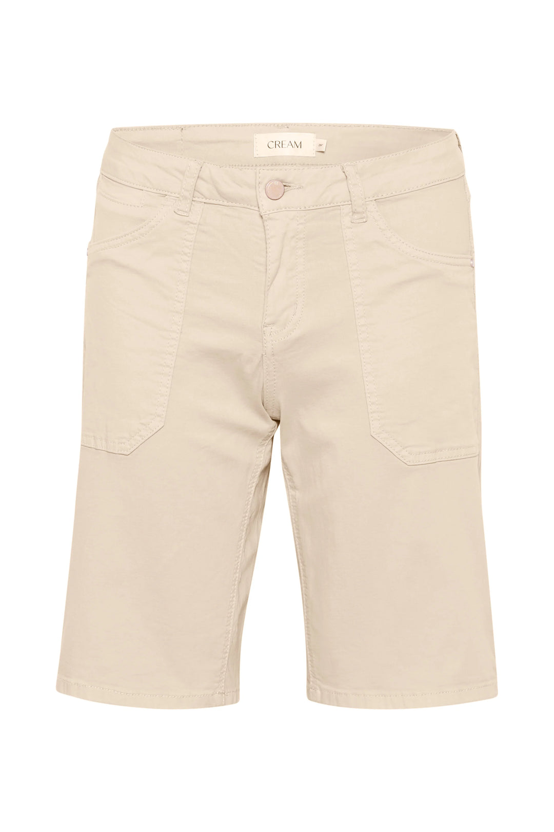 CRANN TWILL SHORTS COCO FIT - SNOW WHITE, OATMEAL