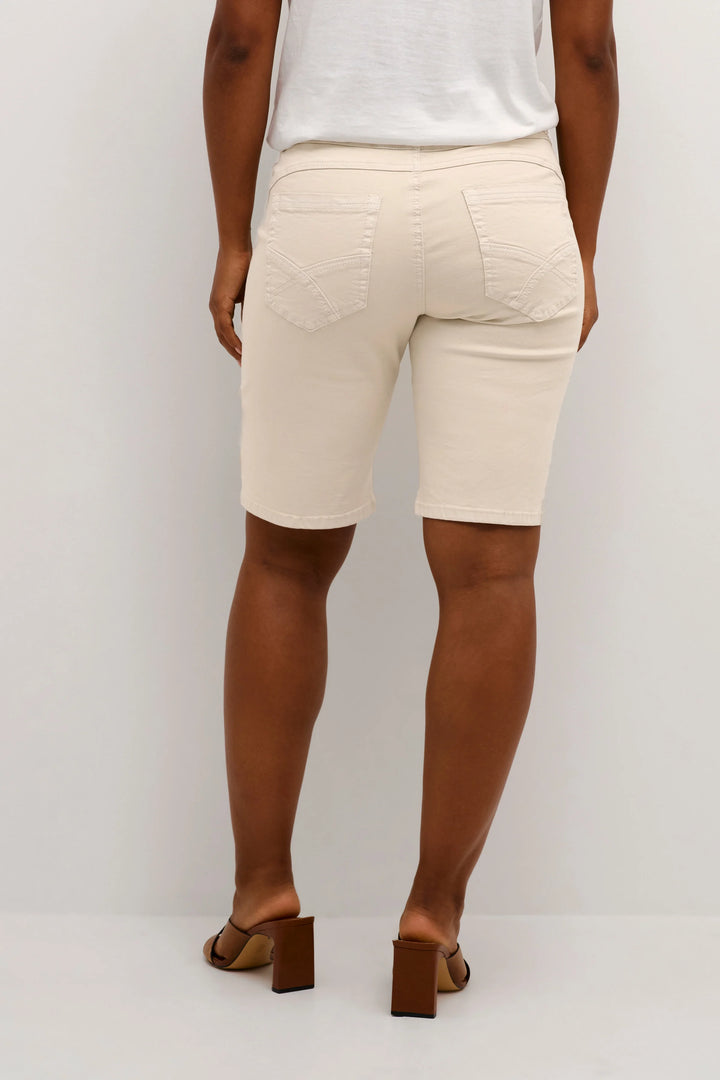 CRANN TWILL SHORTS COCO FIT - SNOW WHITE, OATMEAL