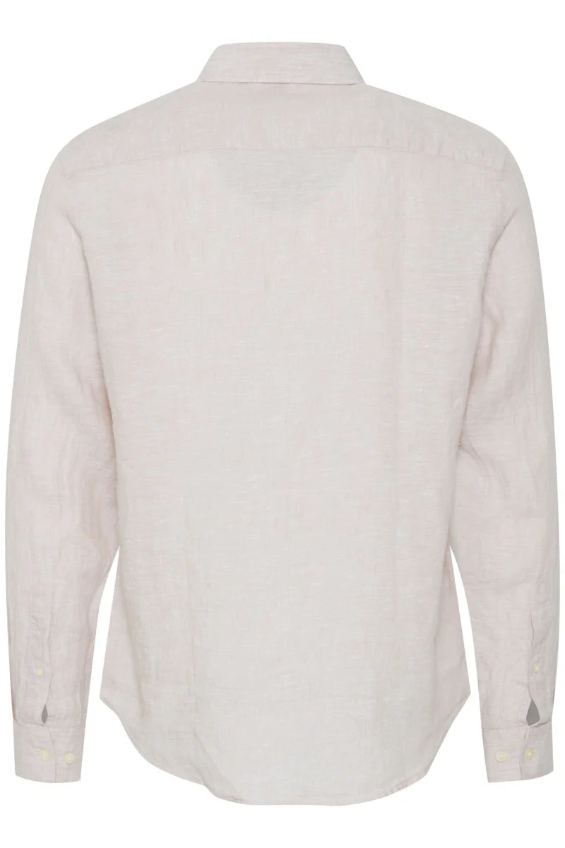 CFANTON BD LS LINEN SHIRT "CHATEAU GRAY"