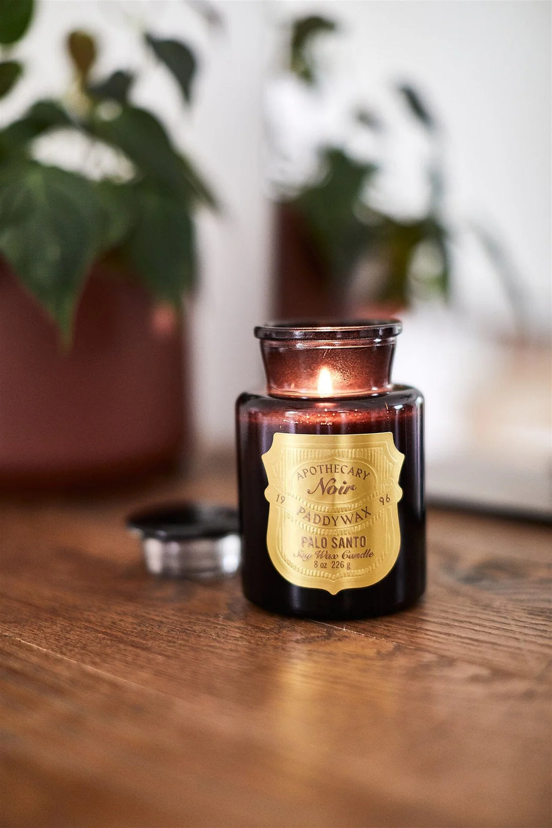 APOTHECARY NOIR 8OZ CANDLE  - PALO SANTO