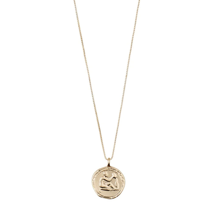 Aquarius Horoscope Necklace "Gold"