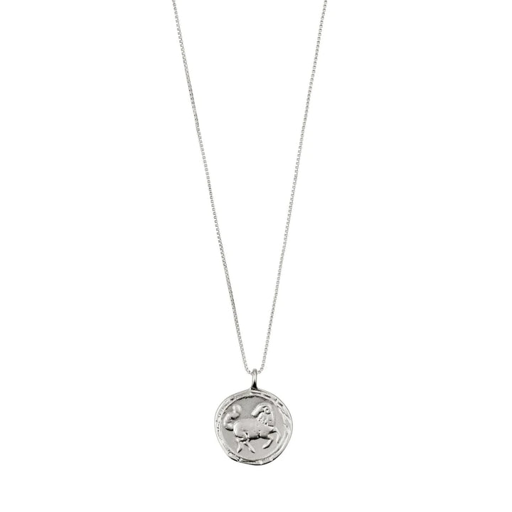 Aries Horoscope Necklace "Silver"