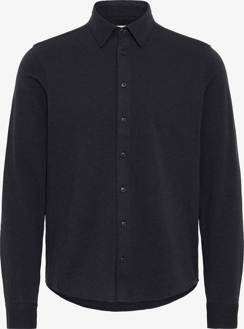 CFARKAN FORMAL SHIRT "BLACK BEAUTY MELANGE"