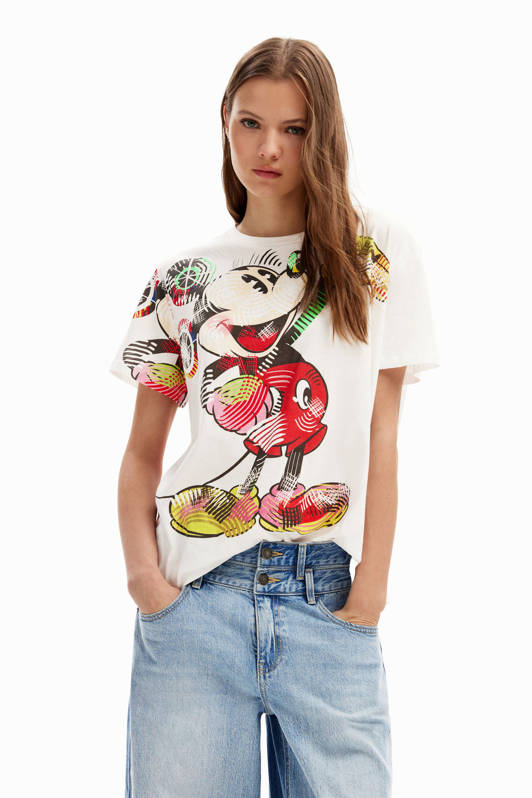 Desigual - Arty Mickey Mouse T-shirt