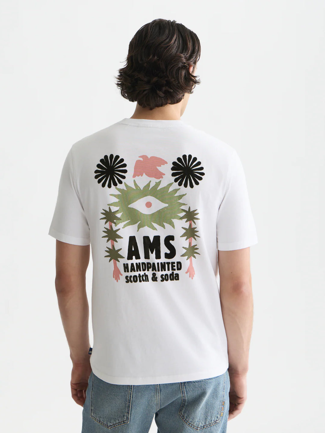 ARTWORK RELAXED T-SHIRT "BRIGHT WHITE"